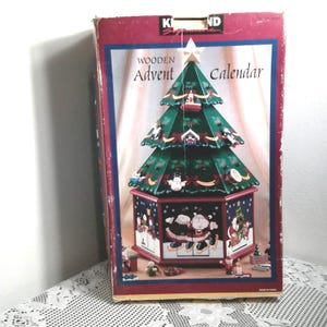 Kirkland Signature Wooden Christmas Tree Advent Calendar