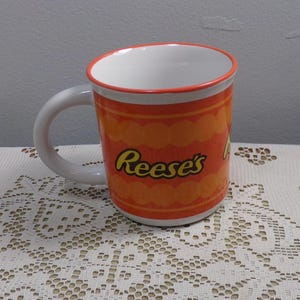 Tazza da caffè vintage Reese's Peanut Butter Cup Galerie, tazza da caffè Reeses Peanutbutter Cups da 12 once degli anni '90, Morethebuckles