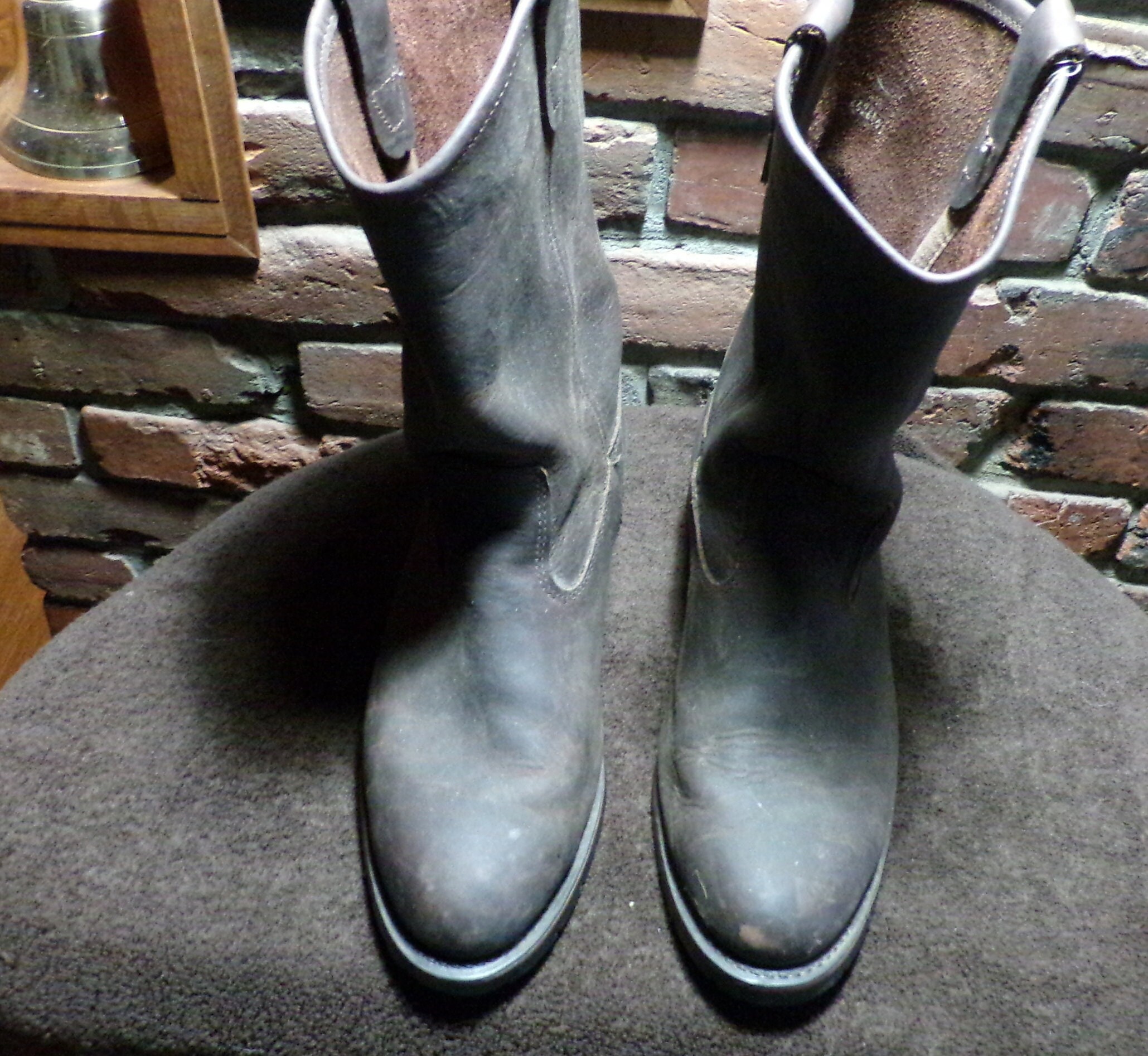 Vintage Double H Aeroglide 7 Boots Size 9.5 Men Mens Etsy Finland