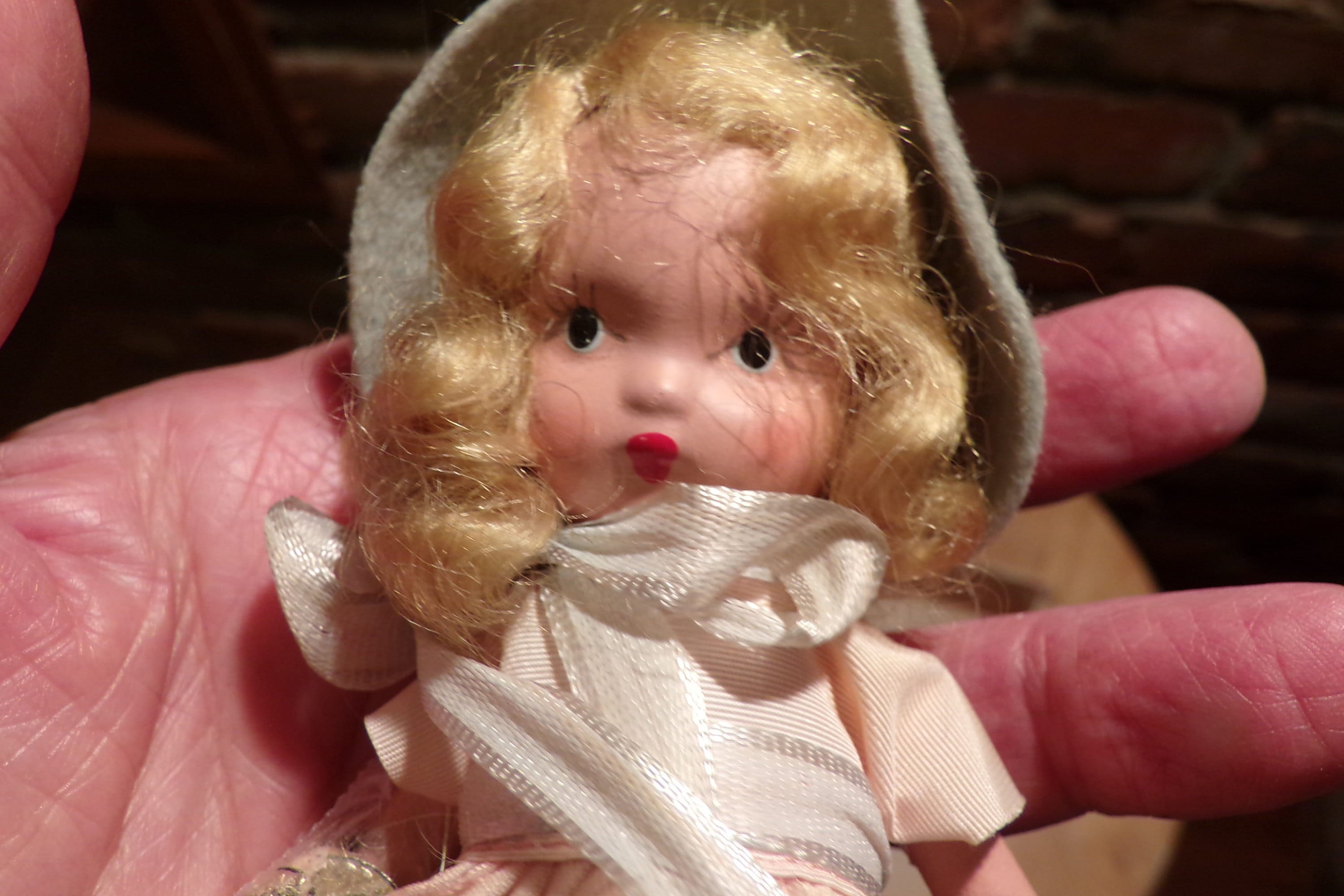 Vtg Bisque Doll Storybook Nancy Ann #15