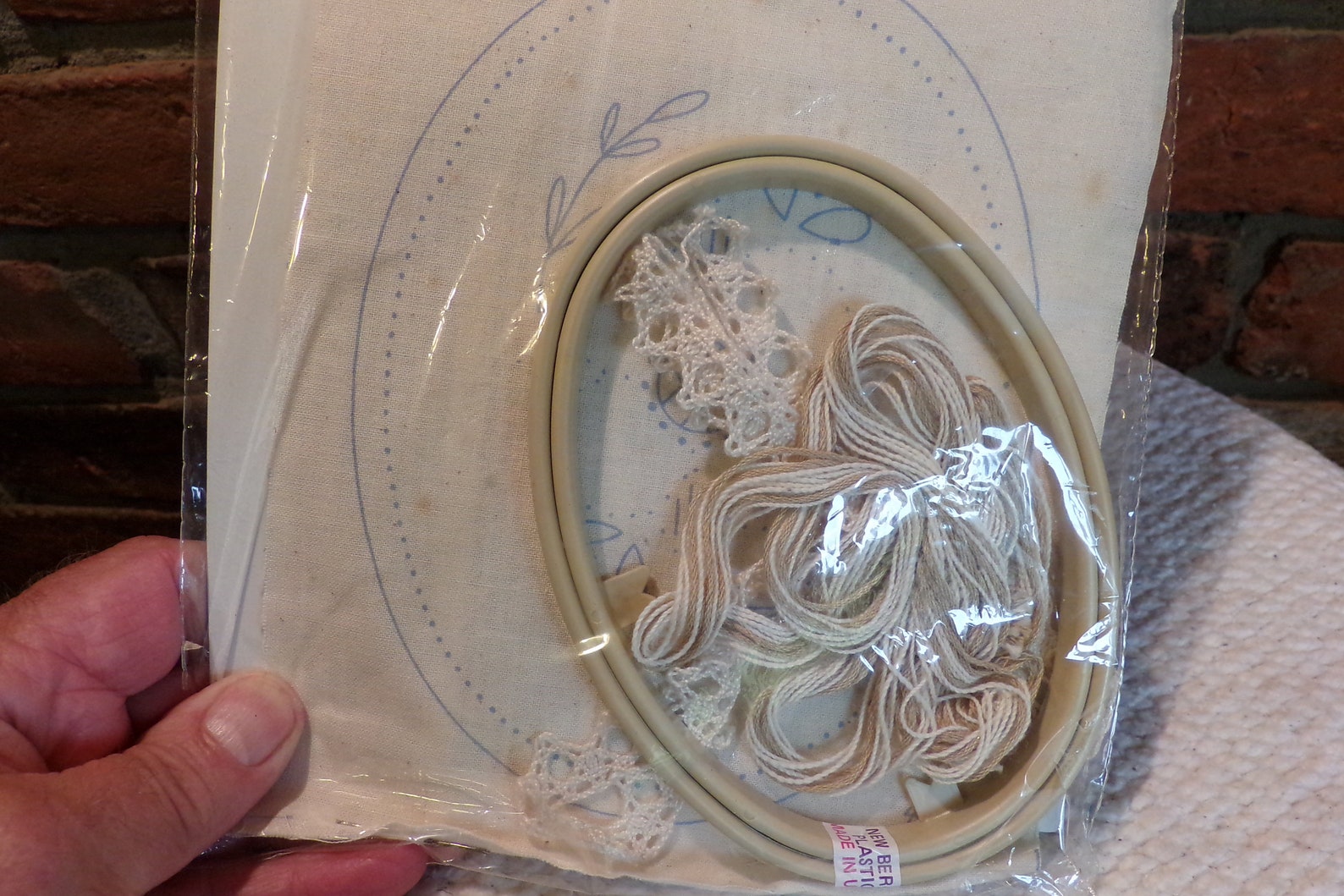 Vintage Lace Net Darning by Candlewicking Needle Magic NOS Etsy