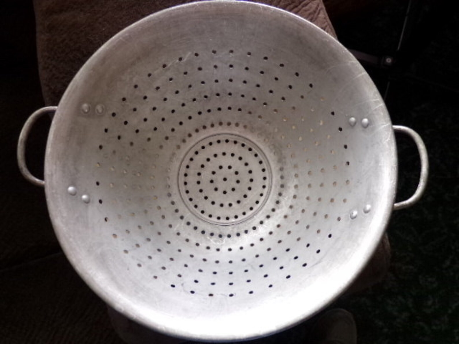 Vintage WearEver Aluminum Footed Colander Strainer Number Etsy