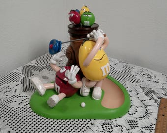 ヴィンテージ バスケットボールまたはゴルフ M&M ディスペンサー