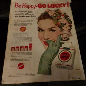 Magazine complet Saturday Evening Post 5 avril 1952, magazine des années 1950, magazine de collection, accessoire des années 1950, magazine rare, Morethebuckles image 2