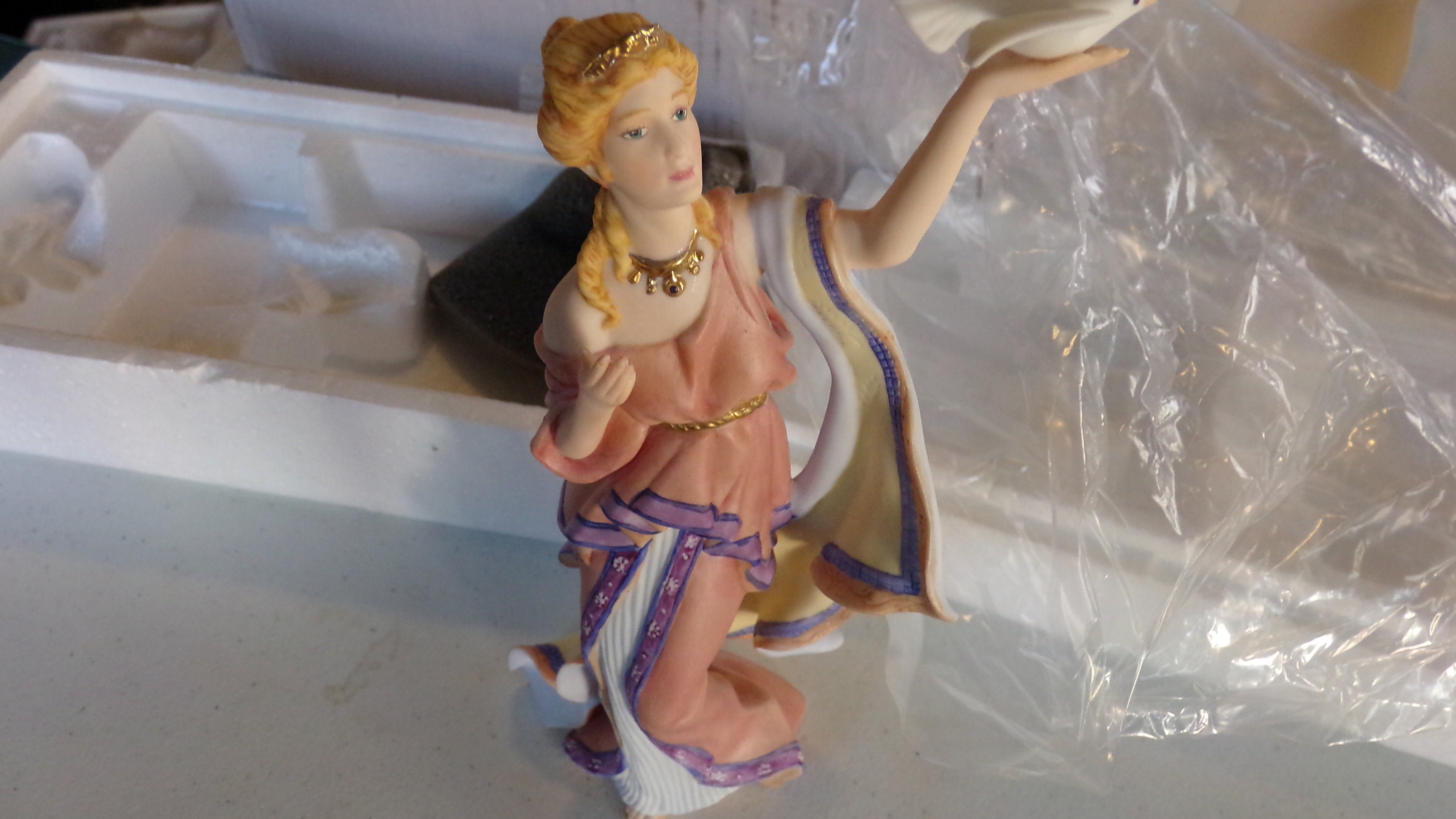 Vintage Lenox Classic Goddess Collection Aphrodite Figurine, Rare