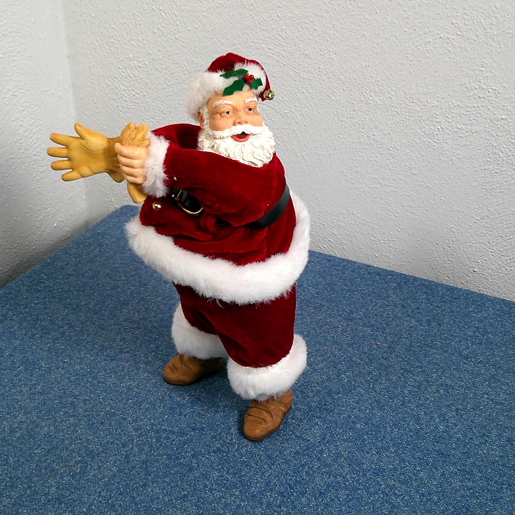 Vintage Hallmark Santa Twas the Night Before Christmas Figurine