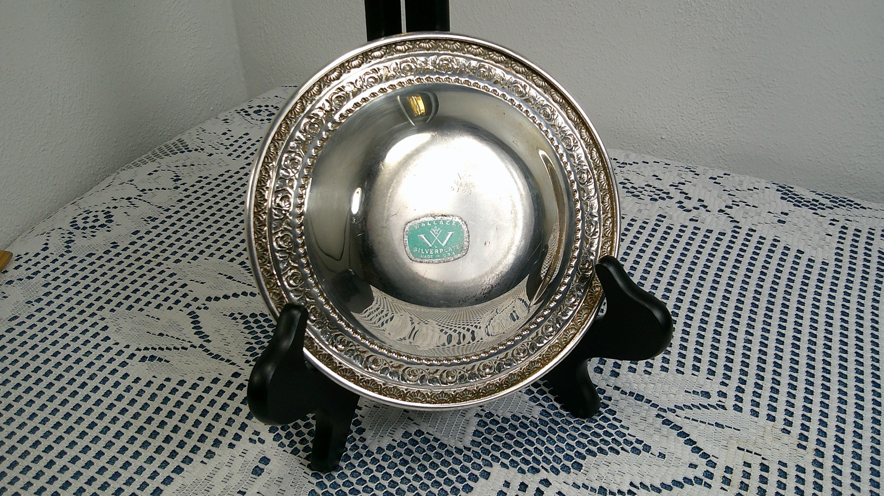 Vintage Wallace Silverplate 6 5/8