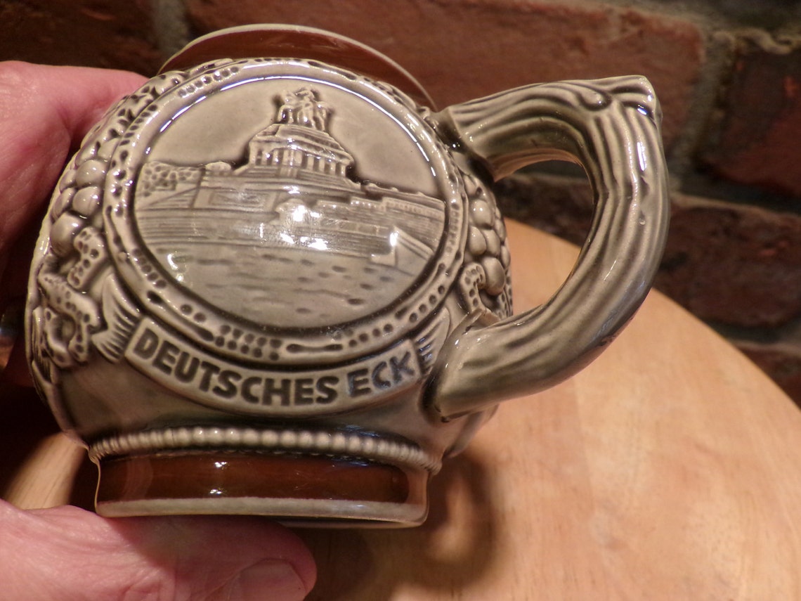 Vintage German Castles Mug Coffee Cup Stein Made in Germany Etsy