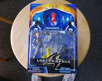 Vintage Lost in Space Dr. Judy Robinson Action Figure, MIB 1990s Trendmasters Toy