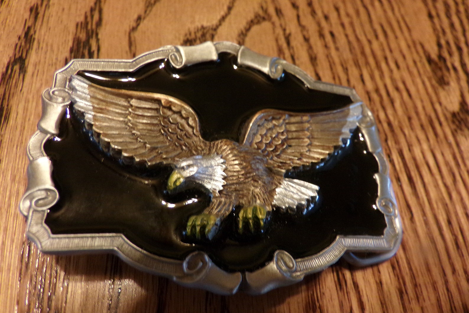 Vintage Solid Pewter Eagle Belt Buckle 1997 Gap Pewter Eagle | Etsy