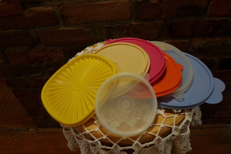 Tupperware Replacement Lids Vintage Tupperware Lids Etsy