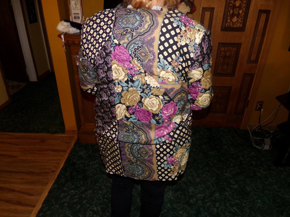 Vintage Lady Carol Jacket With Belt Vintage Jacket With Belt Etsy