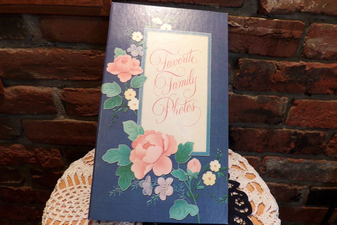 Vintage Hallmark Photo Album 1984 álbum de fotos rellenable Etsy España