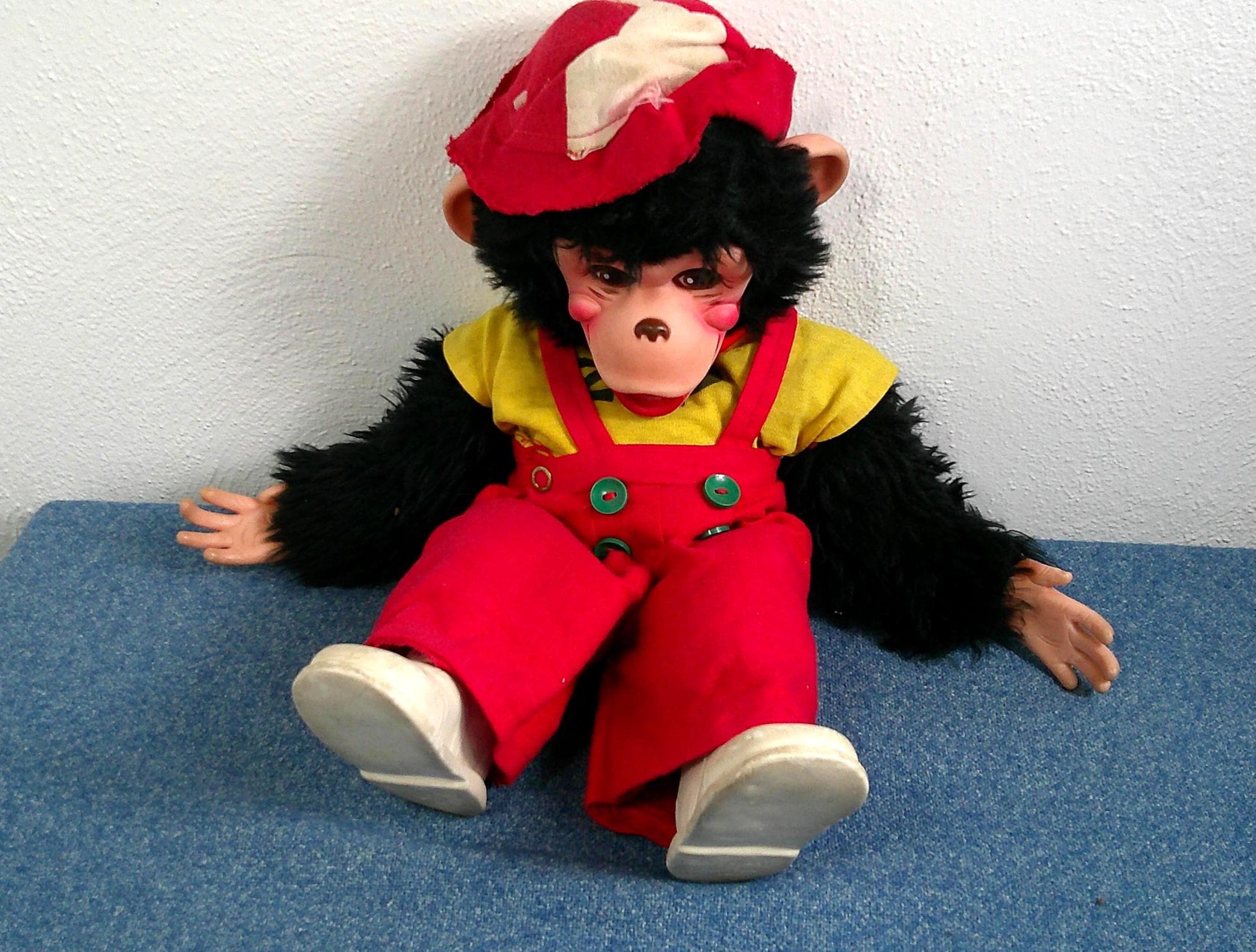 Vintage 1950's Zip Monkey Doll, Zippy Chimp Howdy Doody Made by