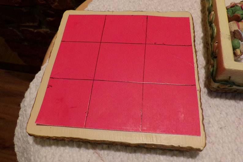 Vintage Duck Hunting Tic Tac Toe in a Box Hunter and Duck Etsy