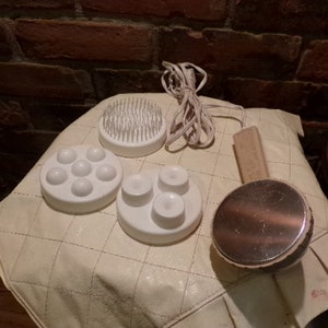 Vintage Windmere Thermal body massager, Vintage Windmere Thermal Plus Massager with 3 Attachments, working heated massager, Morethebuckles
