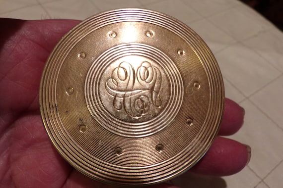 House of Fuller Natural Blush Compact Gold Case Mi