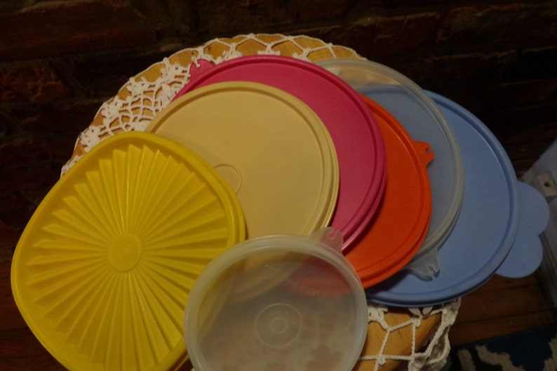 Tupperware Replacement Lids Vintage Tupperware Lids Etsy