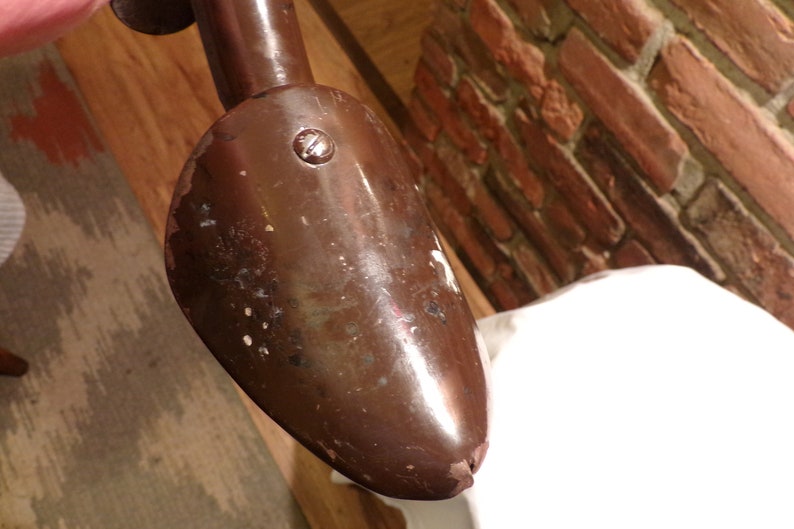 Rare shoe shine Shine Horn 1940/'s prop Vintage Cobbler Shoe Shine Boy Horn Morethebuckles vintage shine boy metal shoe shine