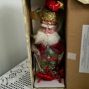 Mark Roberts Juldrömmar Fe Sm 51-42284, Sällsynt Alvfe-docka NOS, Numrerad Samlartomte, Morethebuckles