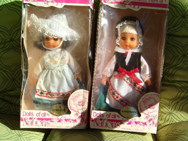 Vintage Bambole di tutte le Nazioni Bambole da collezione