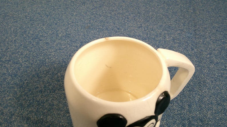 Taza vintage de Mickey Mouse de los años 50, Walt Disney Productions, coleccionable imagen 7