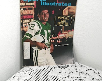 Joe Namath, novato - Sports Illustrated, julio de 1965: Primera portada, coleccionable de la NFL