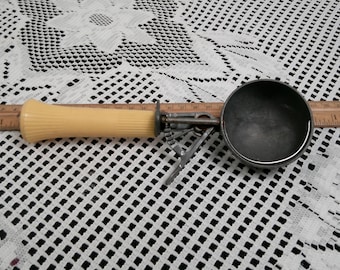 Vintage Japanse ijsschep met handvat, Morethebuckles, retro keuken, mechanische ijsschepper
