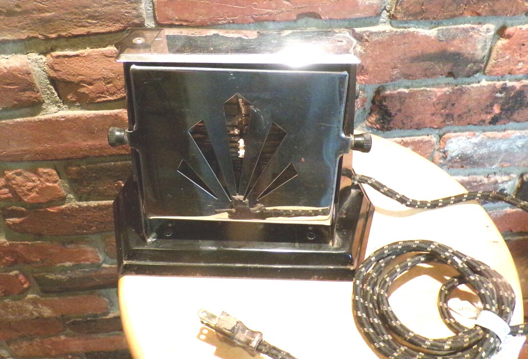 Antique 1920's Dominion Toaster, Working Art Deco Toaster Dominion ...