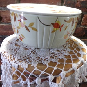 Vintage Hall's Superior Quality Autumn Leaf Dinnerware Nesting Bowls ...
