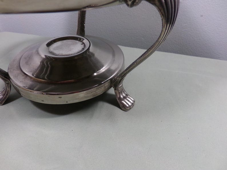 Vintage 1978 Leonard Silver Plated Food Warmer W/ Lid, Glass Bowl ...