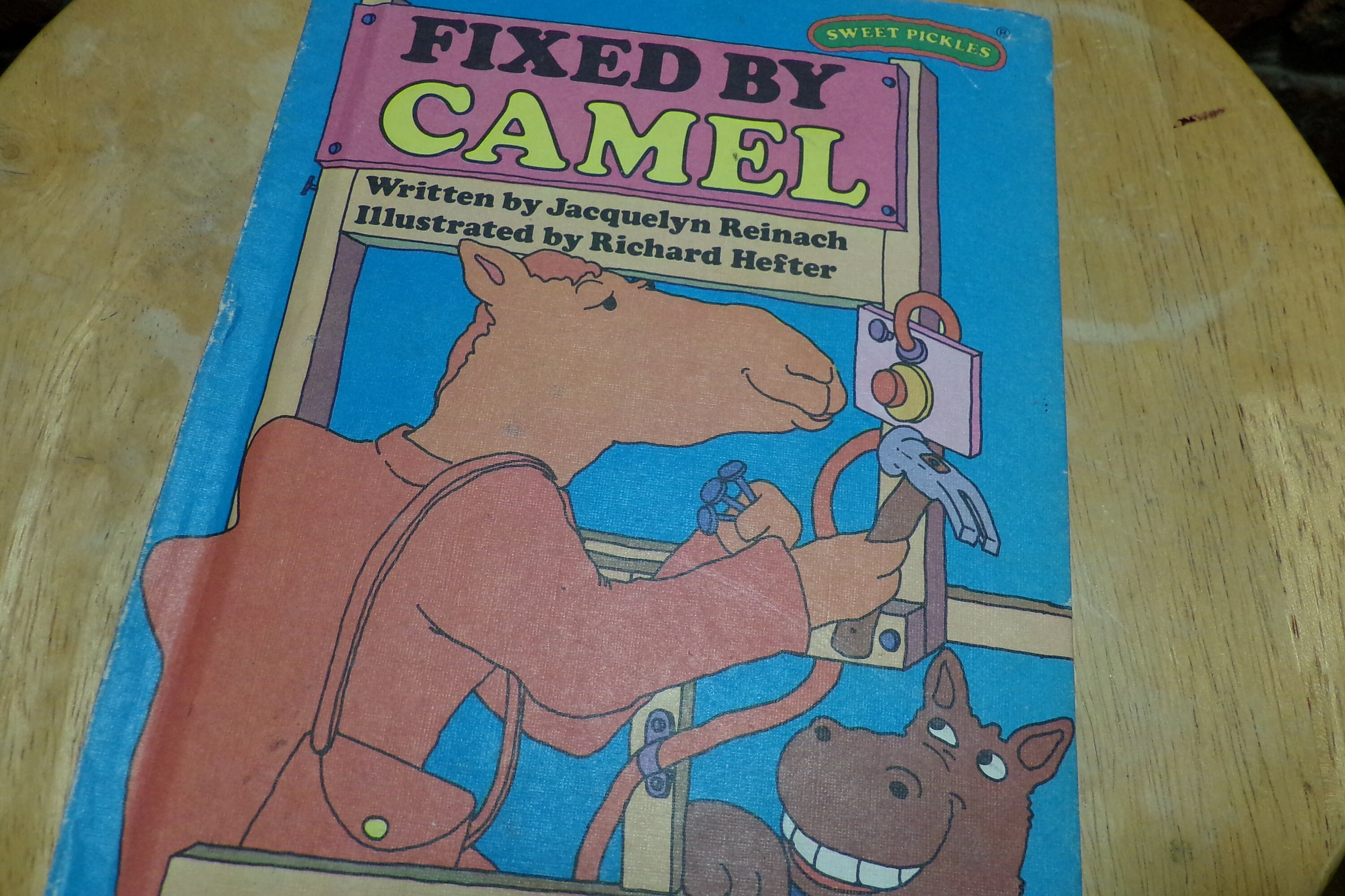 Vintage Sweet Pickles Fixed by Camel 1977 Weekly Reader Book Etsy