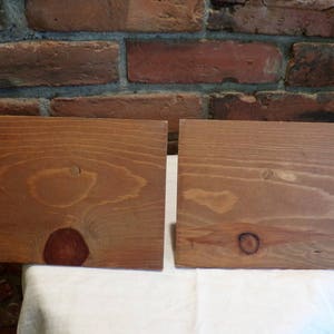 Scaffali da parete in legno vintage, scaffali da parete rustici, set di scaffali a parete in legno, ripiani accento legno, scaffali fattoria, rustico, Morethebuckles