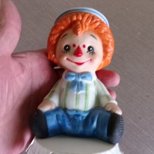 Lâmpada vintage Raggedy Andy, luz noturna portátil Ragy Andy, luz noturna infantil, Aladdin, luz noturna de meados do século, Morethebuckles