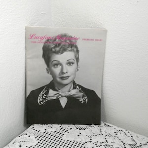 Rare Lucy Fan Magazine Premiere Issue Vol. 1 1998/99: Lucille Ball Memorabilia