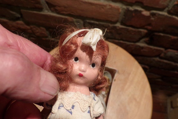 Vtg Bisque Doll Storybook Nancy Ann #15