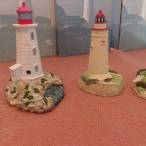Vintage Diverse Harbour Lights Society Exclusieve Vuurtorens w / Dozen & COAs, 1990&#39;sv Vintage Harbour Lights Lighthouse, Morethebuckles
