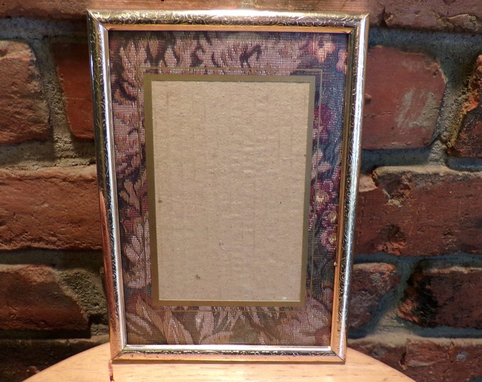 Vintage Gold Frame Rustic Gold Frame Vintage 5 X 7 Frame Etsy