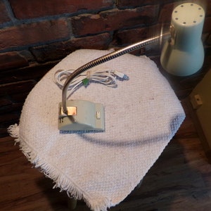 Vintage Mid-Century Gooseneck Desk Lamp, Rare Wellington Gooseneck desk lamp, 1960’s lamp, desk lamp, Morethebuckles