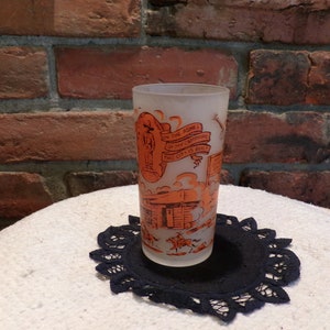 Vintage Boot Hill Tombstone Arizona Glass, 1960’s souvenir glass, vintage Arizona glass, 1960 prop, Morethebuckles