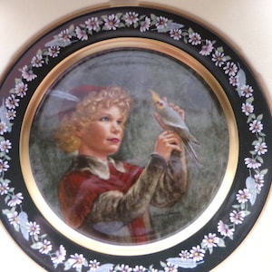 Vintage Pickard “Let’s Pretend” Robin Hood Plate NOS, Robin Hood by Irene Spencer &quot;Let&#39;s Pretend Series&quot; Pickard China Plate, Morethebuckles