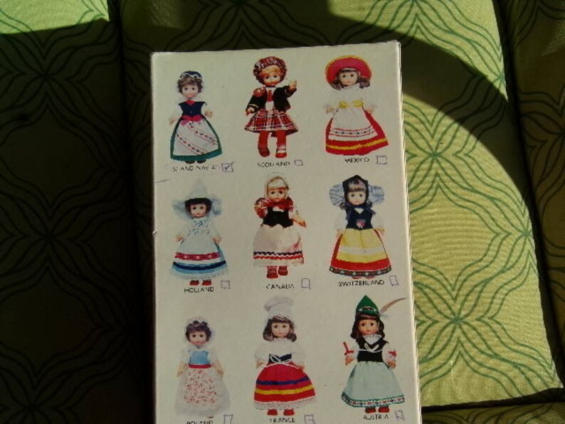 Vintage Dolls of All Nations Collectible Dolls Old Dolls Etsy