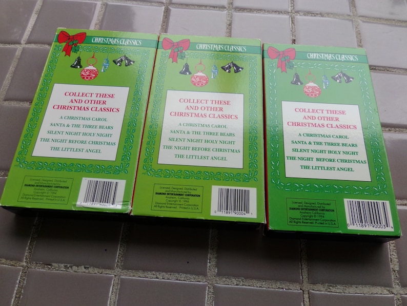 Christmas VHS Christmas Movies Kids Christmas Movies - Etsy