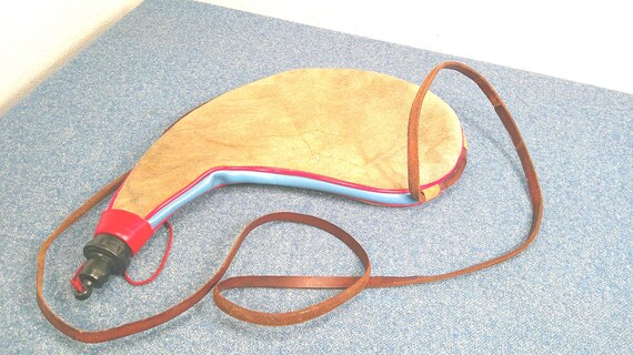 Vintage Bota Bag Traditional Spanish wine skin