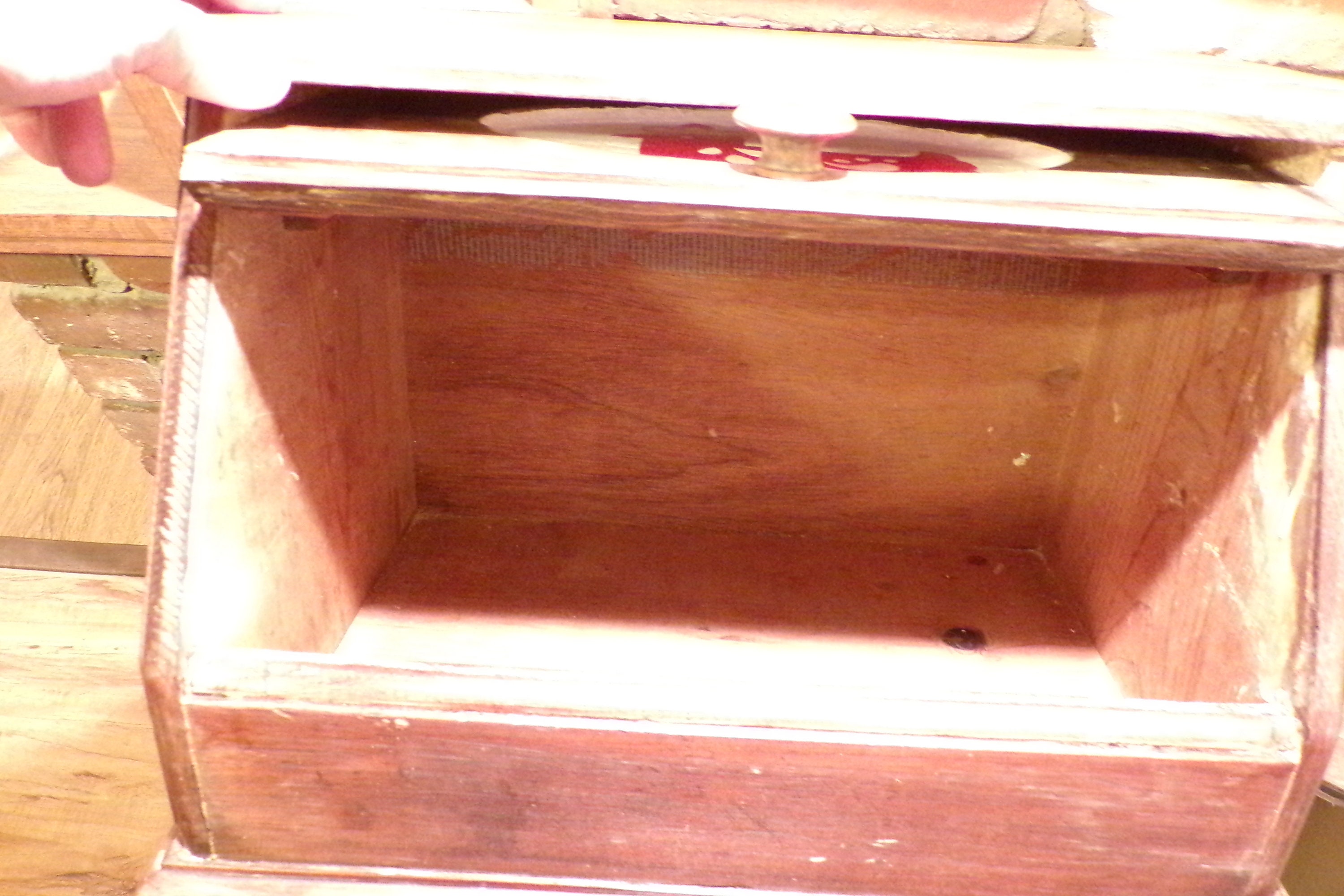 Caja de pan de madera vintage caja de pan de madera de 1970 | Etsy