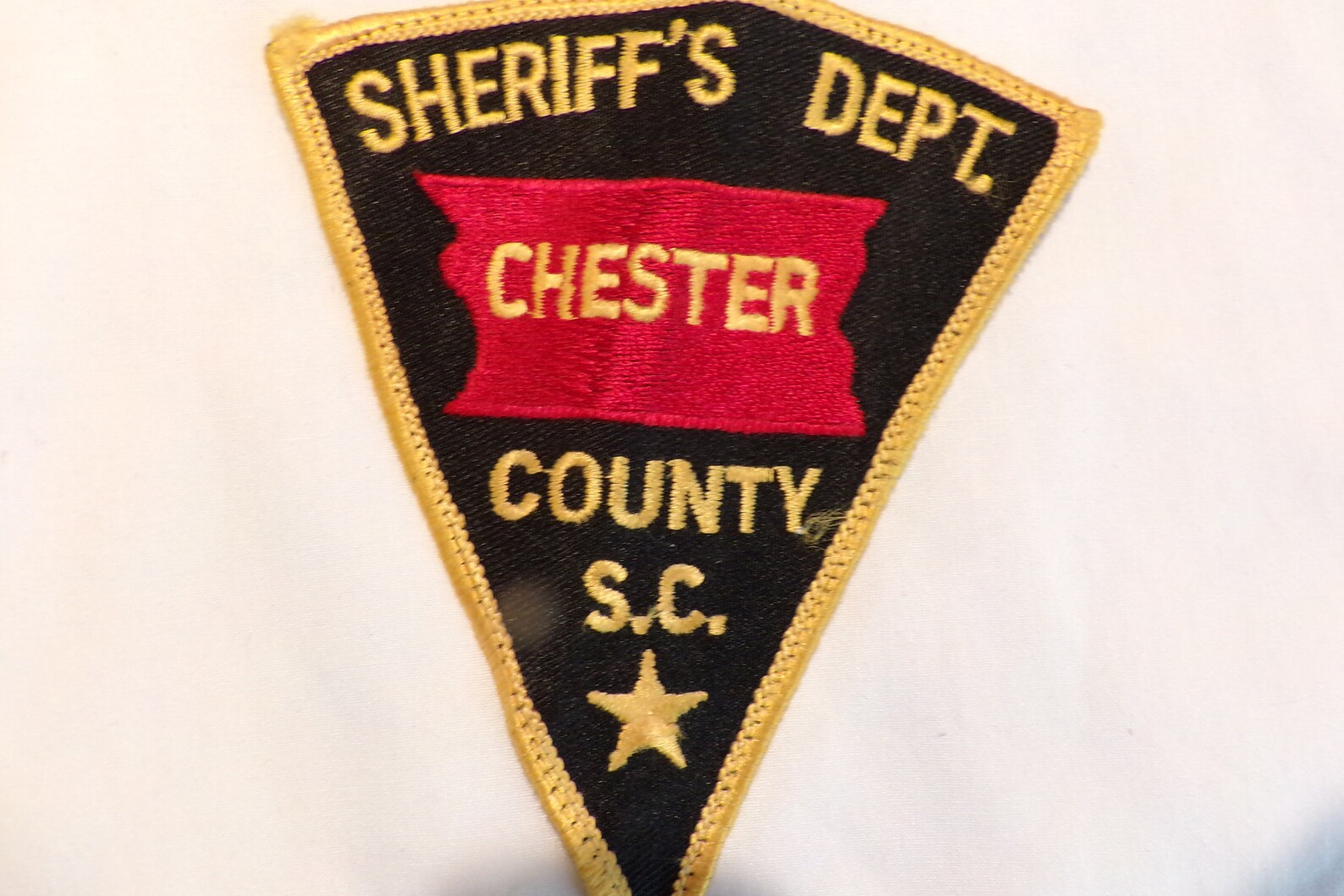 Vintage Sheriffs Dept Chester County Chester County South Etsy
