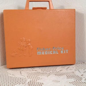 Vintage Fisher Price Medical Doctor Nurse Kit 1977 Set 936, Complete, Morethebuckles, Vintage Fisher Price