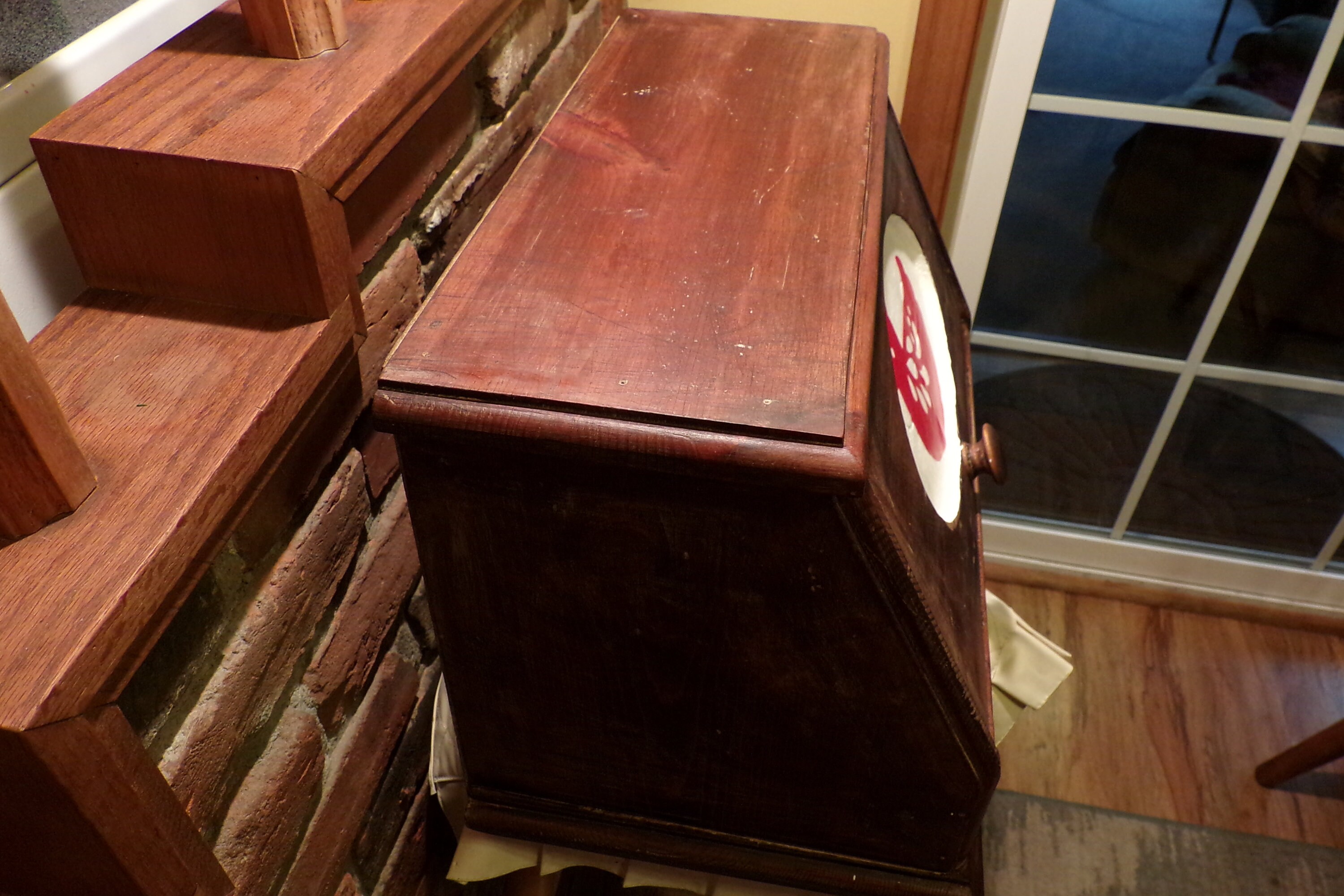 Caja de pan de madera vintage caja de pan de madera de 1970 | Etsy