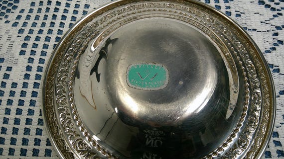 Vintage Wallace Silverplate 6 5/8