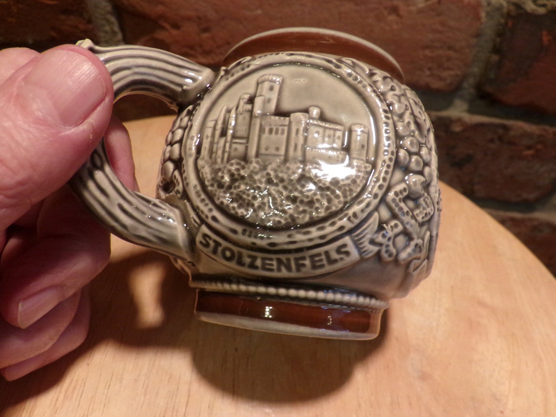 Vintage German Castles Mug Coffee Cup Stein Made in Germany Etsy